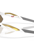 Oakley Radar Plate - Polished White (Prizm 24k Polarised Lens)