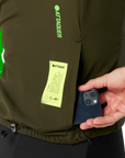 Attaquer All Day Anatomic Insulator Gilet Pine