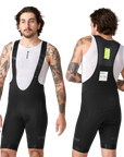 Attaquer All Day Bib Short Black/Tonal