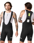 Attaquer All Day Bib Short Black/White