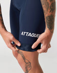 Attaquer All Day Bib Short - Navy