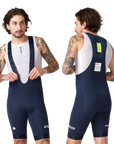 Attaquer All Day Bib Short - Navy
