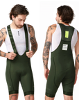 Attaquer All Day Bib Short Pine/Tonal