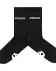 Attaquer All Day Side Logo Socks Black