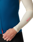 Attaquer All Day Summer Long Sleeve Jersey Blue/Eggshell