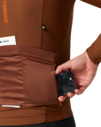 Attaquer All Day Summer Long Sleeve Jersey Burnt Orange