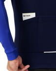 Attaquer All Day Winter Long Sleeved Jersey Navy/Fluro