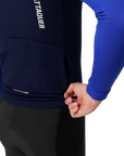 Attaquer All Day Winter Long Sleeved Jersey Navy/Fluro