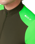 Attaquer All Day Winter Long Sleeved Jersey Pine/Fluro Green