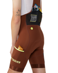 Attaquer Cargo Bib Burnt Orange