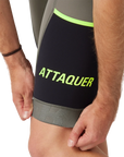 Attaquer Cargo Bib Grey Smoke