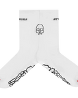 Attaquer Intra Skull Socks White