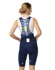 Attaquer Intra Womens Bib Shorts Navy