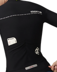 Attaquer Intra Womens Winter Long Sleeve Jersey Black