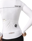 Attaquer Intra Womens Winter Long Sleeve Jersey White