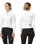Attaquer Intra Womens Winter Long Sleeve Jersey White