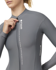 Attaquer Intra Womens Winter Long Sleeve Jersey Zinc Grey