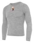 Attaquer Merino Base Layer Long Sleeve Grey