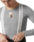 Attaquer Merino Base Layer Long Sleeve Grey