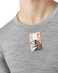 Attaquer Merino Base Layer Short Sleeved Grey