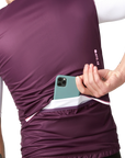 Attaquer Race Softshell Gilet Burgundy