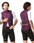 Attaquer Race Softshell Gilet Burgundy
