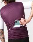 Attaquer Race Softshell Gilet Burgundy
