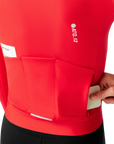 Attaquer Race Winter Long Sleeved Jersey Red