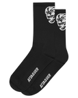 Attaquer Skull Logo Socks Black