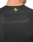 Attaquer ULTRA+ Aero Long Sleeved Jersey Anthracite/Acid Lime - S