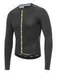 Attaquer ULTRA+ Aero Long Sleeved Jersey Anthracite/Acid Lime - S