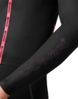 Attaquer ULTRA+ Aero Long Sleeved Jersey Black/Neon Pink