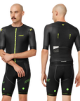 Attaquer ULTRA+ Climbers Jersey Black/Acid Lime