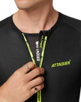 Attaquer ULTRA+ Climbers Jersey Black/Acid Lime