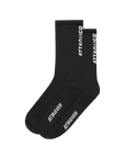 Attaquer Vertical Logo Socks Black