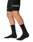 Attaquer Vertical Logo Socks Black