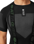 Attaquer Winter Short Sleeved Base Layer Black