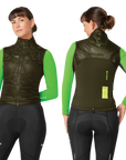 Attaquer Womens All Day Anatomic Insulator Gilet Pine