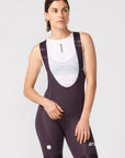 Attaquer Womens All Day Bib Short Aubergine