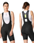 Attaquer Womens All Day Bib Short Black/Tonal