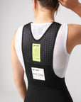 Attaquer Womens All Day Bib Short Black/White