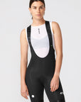 Attaquer Womens All Day Bib Short Black/White