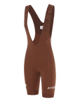 Attaquer Womens All Day Bib Short Burnt Orange