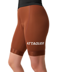 Attaquer Womens All Day Bib Short Burnt Orange