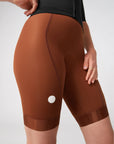 Attaquer Womens All Day Bib Short Burnt Orange