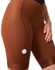 Attaquer Womens All Day Bib Short Burnt Orange