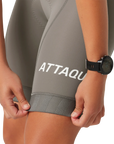Attaquer Womens All Day Bib Short Grey Smoke