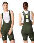 Attaquer Womens All Day Bib Short Pine