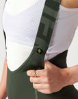 Attaquer Womens All Day Bib Short Pine