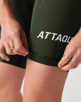 Attaquer Womens All Day Bib Short Pine